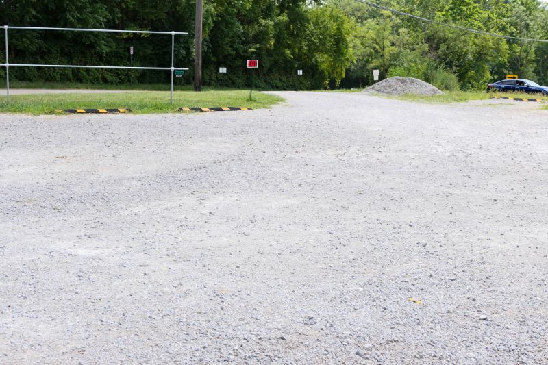 Finished Gravel Parking Area